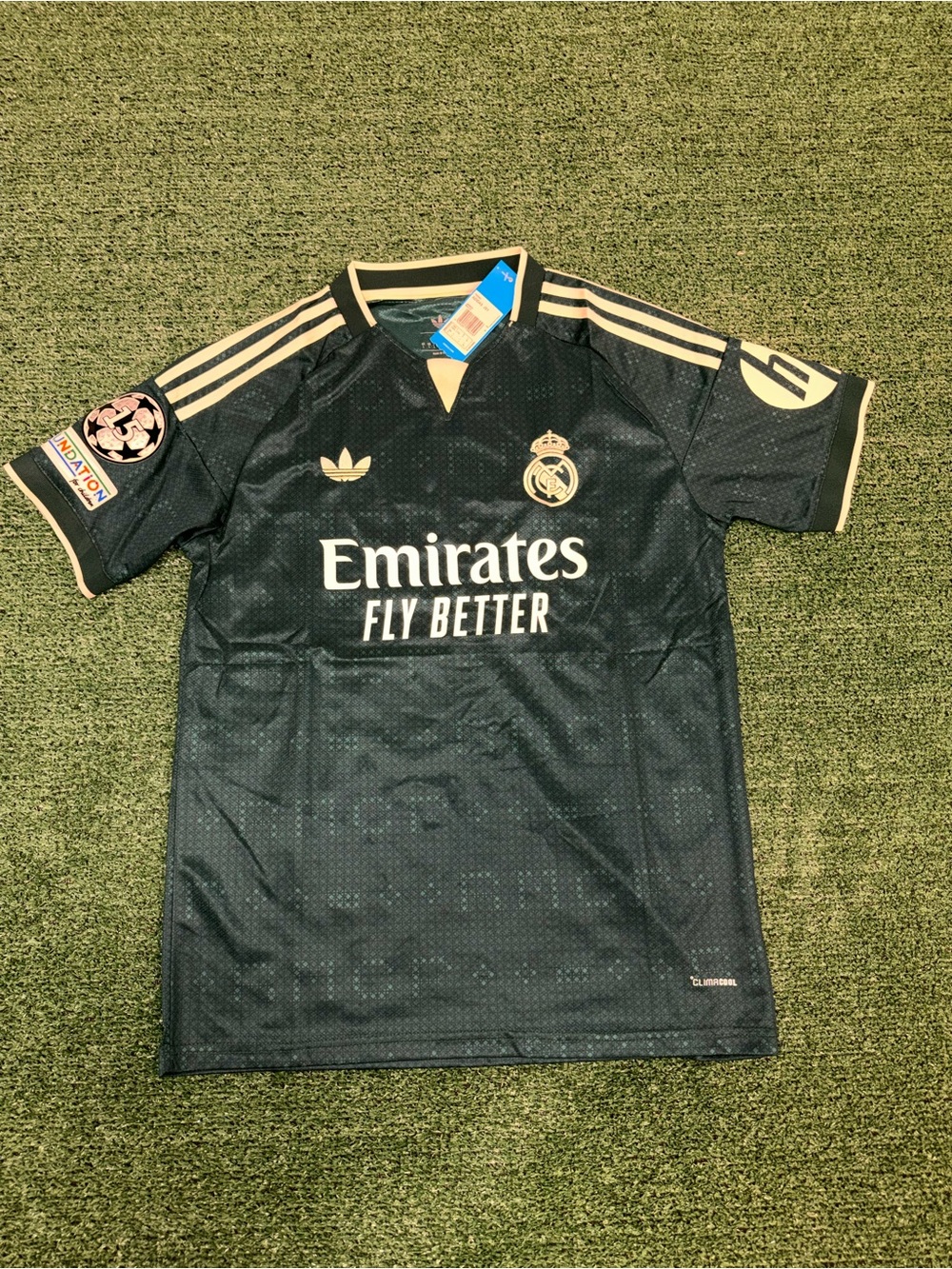 Real Madrid Jersey 2026/ 2027 Green Away Kit Champions League